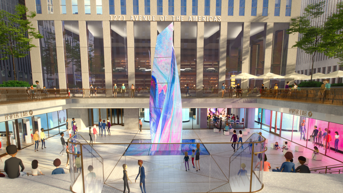 $50M renovation takes shape at 1221 Avenue of the Americas